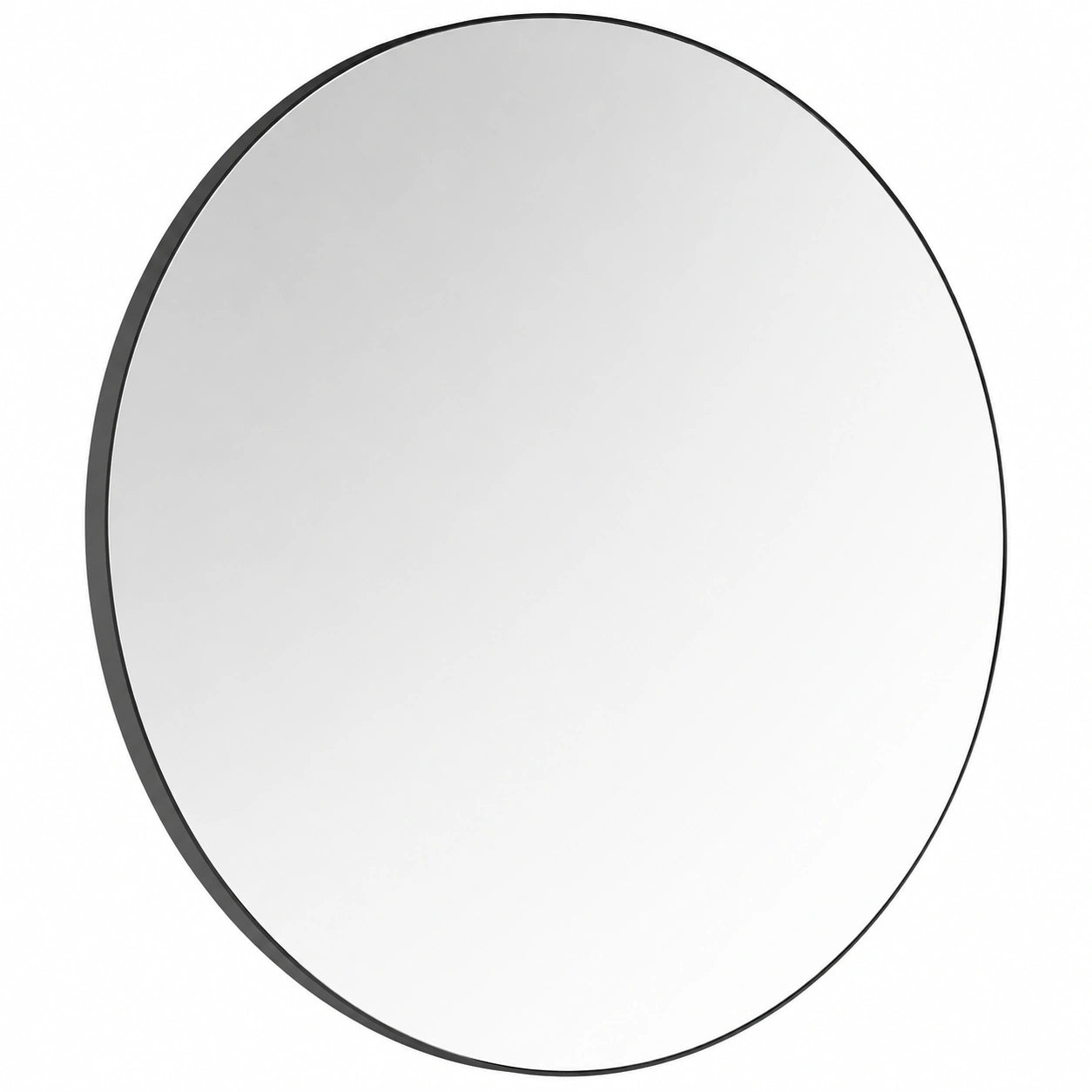 Runder Wandspiegel Ø 60 cm - Minimalistisches Design für Bad, Schlafzimmer und Wohnzimmer