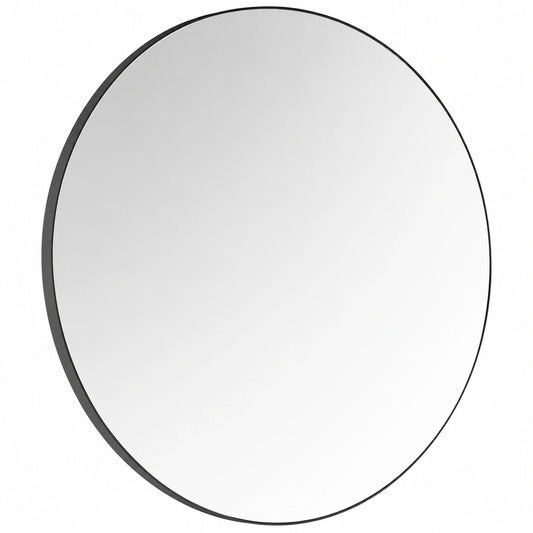 Runder Wandspiegel Ø 60 cm - Minimalistisches Design für Bad, Schlafzimmer und Wohnzimmer