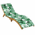 Ergonomisches Lounger-Kissen mit Blattdesign, 200 x 70 cm, wasserdicht