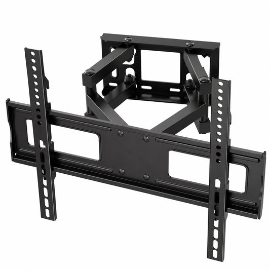 BONTEC Universelle TV Wandhalterung für 23-70 Zoll LED LCD Fernseher, Schwenkbar und Neigbar, Belastbar bis 45kg, VESA 400x400mm